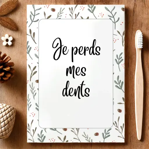 Mes dents collec' "Into the wood", minimaliste