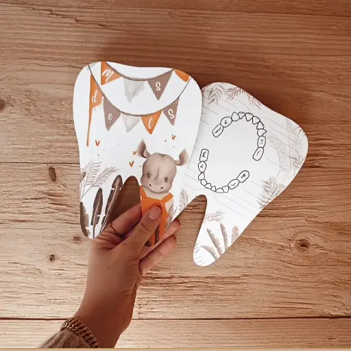 Mes dents collec "Savane", rhino