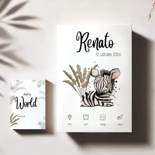 Box naissance "Savane"