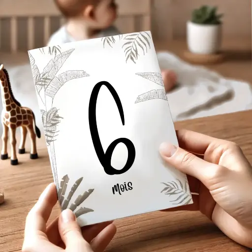 Cartes étapes collec' "Savane", minimaliste